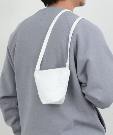 【BATONER/バトナー】LINEN NYLON POCHETTE BN-26SI-004