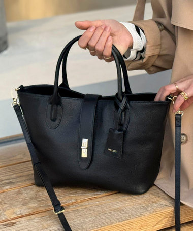 HINERIフラップトートバッグ