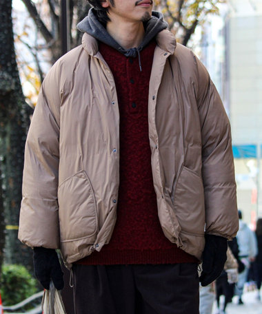 【別注カラーあり】【GEVACO/ゲバコ】ノンステッチ中綿ジャケット