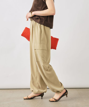 《セットアップ対応》ウォッシャブルサンドウォッシュカーゴパンツ