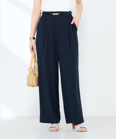 《セットアップ対応》ウォッシャブルエアリージョーゼットイージーワイドパンツ