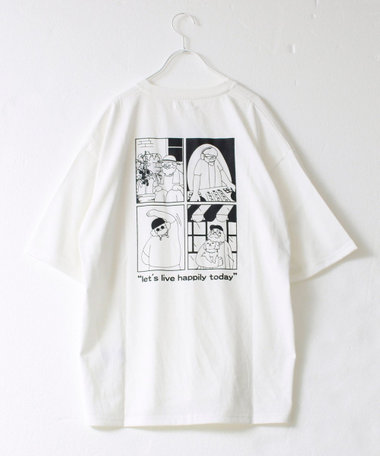 【WEB限定 GW SPECIAL PRICE】【FREDYMAC/フレディマック】度詰め天竺オジサン刺繍TEE