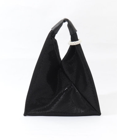 美品　NOLLEY'S　メッシュバッグS　ブラック　※リングチャームなし 美品 NOLLEY'S メッシュバッグS ブラック ※リングチャームなし