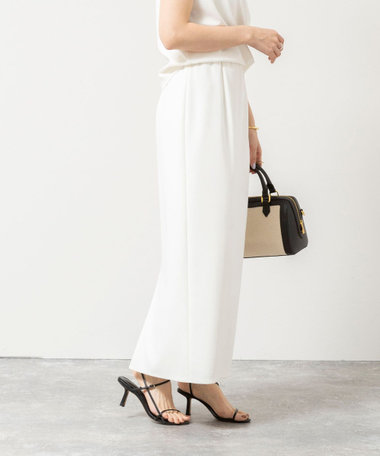 《セットアップ対応》ウォッシャブルマルチファンクションタイトスカート