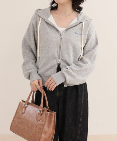 【Champion/チャンピオン】DOUBLE ZIP HOODED SWEATSHIRT