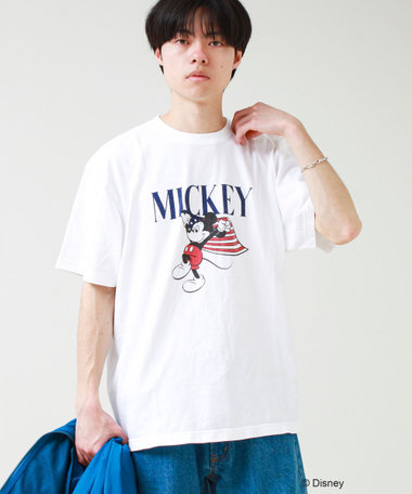【GOOD ROCK SPEED】MICKEY / ミッキーマウス プリントTシャツ