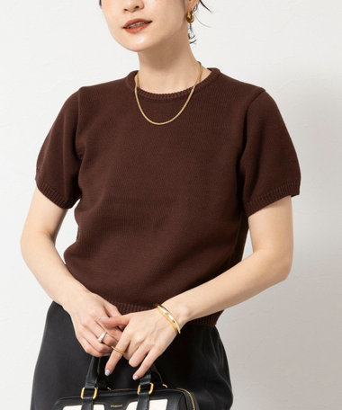 【PROTAGONISTA/プロタゴニスタ】ショートニットプルオーバー