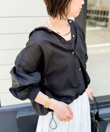 「NOLLEY'S」 長袖シャツ FREE ブラック レディース NOLLEY'S 「NOLLEY'S」 長袖シャツ FREE ブラック系その他3