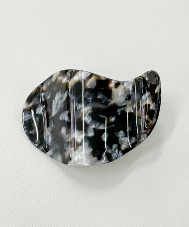 マーブルヘアクリップ