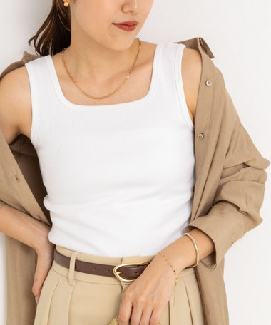 ［WEB限定 SPECIAL PRICE！］2WAYベアテレコタンクトップ2