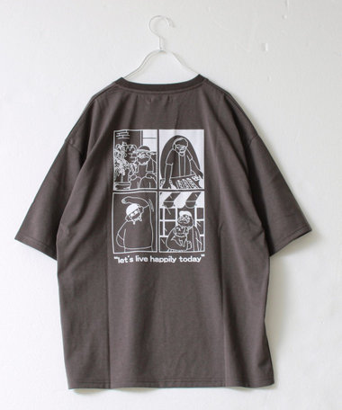 【WEB限定 GW SPECIAL PRICE】【FREDYMAC/フレディマック】度詰め天竺オジサン刺繍TEE