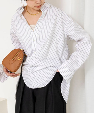 ウォッシャブルレギュラーカラー2WAYシャツ