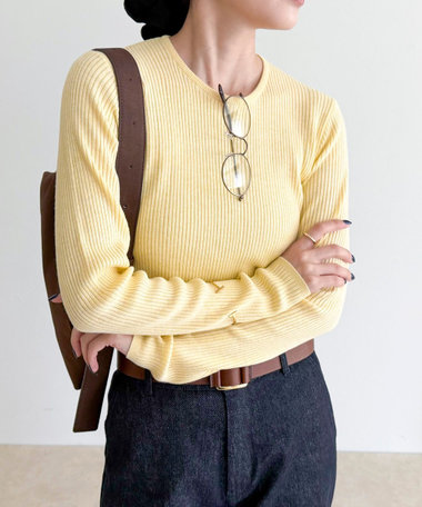 未使用品 ノーリーズ Nolley's ララージ 23AW カットフリンジプルオーバーニット セーター 長袖 38 白 3-0034-6-02-002 レディース NOLLEY'S ニット セーター 襟レース2WAYプルオーバーニット