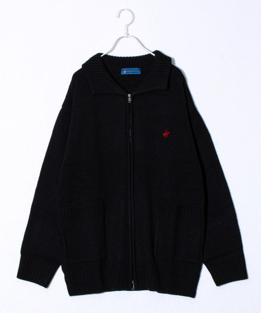 【BEVERLY HILLS POLO CLUB】UNISEX ライトカウチンカーデ