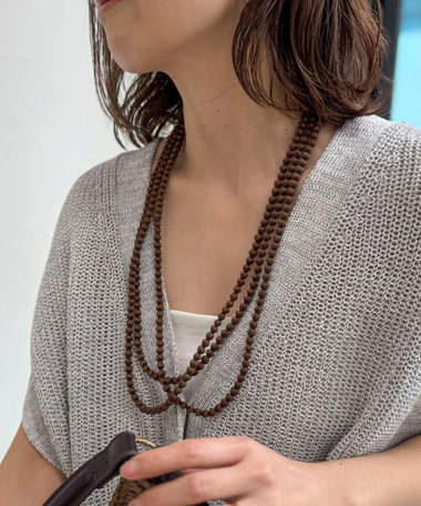 【CITRUS/シトラス】 POMPOMネックレス