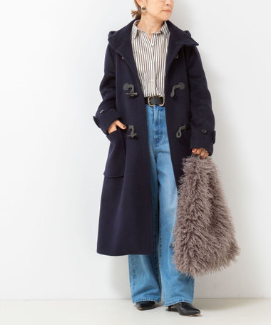 Noela ウールダッフルコート　ネイビー Noela ウールダッフルコート ネイビー