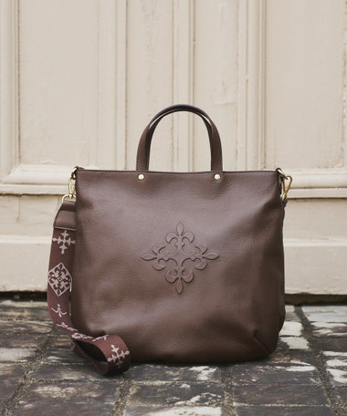 エンボスモノグラム 2WAYトートバッグ(CE-1611)