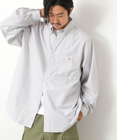 【DANTON/ダントン】DT-B0293 POD DOT BUTTON B.D. SHIRT 25AW