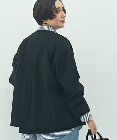 【送料込】NOLLEY'S モールスキンVブルゾン 黒 38 美品 送料込】NOLLEY'S モールスキンVブルゾン 黒 38 美品