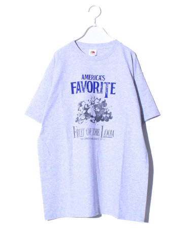 ［WEB限定 TIME SALE！］【FRUIT OF THE LOOM/フルーツオブザルーム】プリントTシャツ フロントプリント