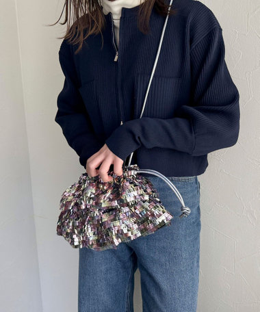 【00s】4°C Crocodile OneShoulder bag 平成ギャル Chanel Vintage Shiny Black Crocodile CC Bag Gold Hardware