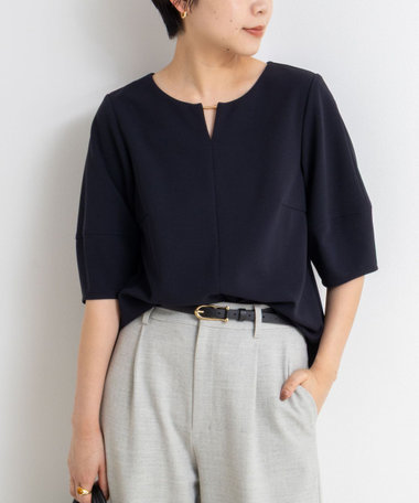 タグ付き新品未着用★ノーリーズ購入★ジャケット★グレージュ★春夏 アウトレット】【夏向け】麻調ノーカラージャケット ライト
