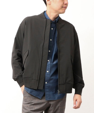 ナイロン裏毛　MA-1