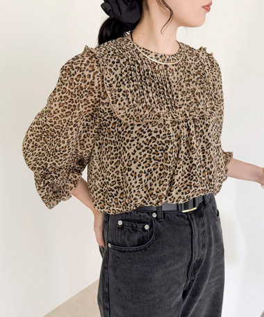NOLLEY&#39;S - 【新品】ノーリーズ シアー ボウタイブラウス イエロー リボン ギャザー 透け感 NOLLEY'S - 【新品】ノーリーズ シアー ボウタイブラウス