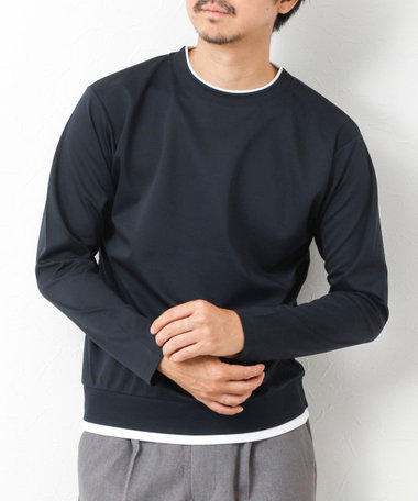 ハイゲージ スーピマコットン ダブルカラーTee 25AW