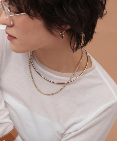 【grâce grace/グラスグラス】プレーンチョーカー