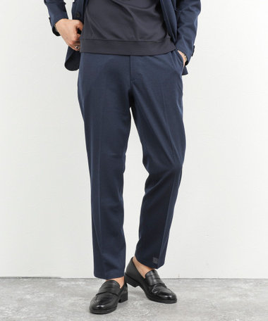 《ビジカジ/セットアップ対応》強撚バスケット イージーパンツ 26SS