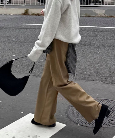 ウールライク5ポケイージーパンツ