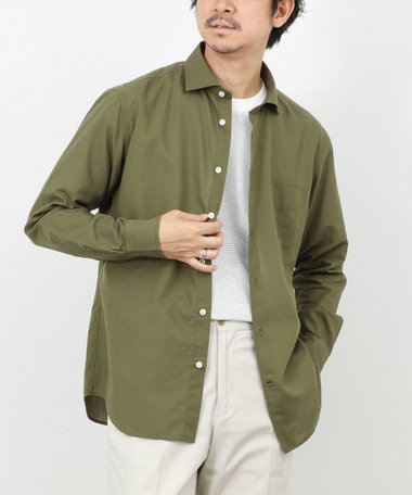 《ビジカジ対応》カッタウェイシャツ 26SS