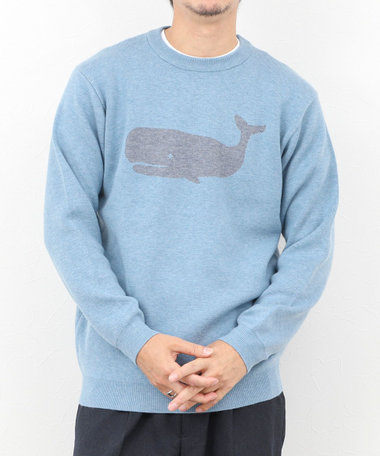 クジラWJQ ダブルジャカードニット 25AW