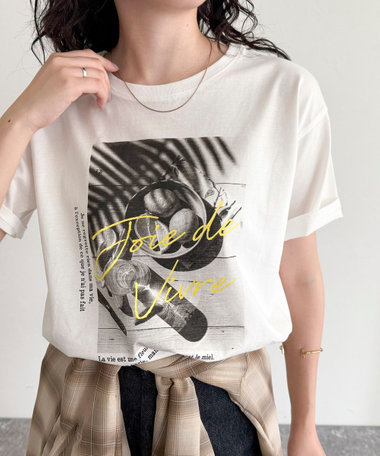 LemonPhotoシルケット半袖Tシャツ