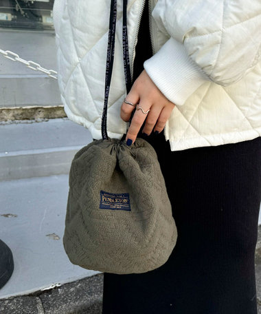 【PENDLETON/ペンドルトン】フリースキルトキンチャクショルダーバック