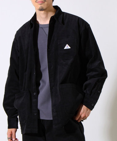 【セットアップ対応】【GEVACO】コーデュロイ ワークシャツ