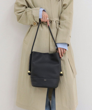 【BEAURE/ビュレ】ソフトレザーワンハンドルトートバッグ