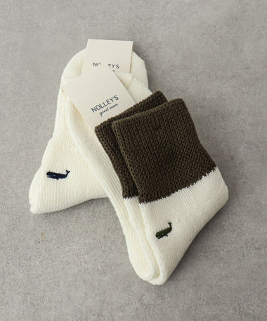 別注クジラクォーターパイルソックス