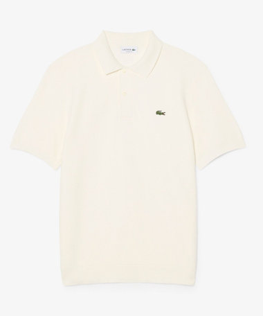 【LACOSTE/ラコステ】ハイゲージニットクラシックポロシャツ