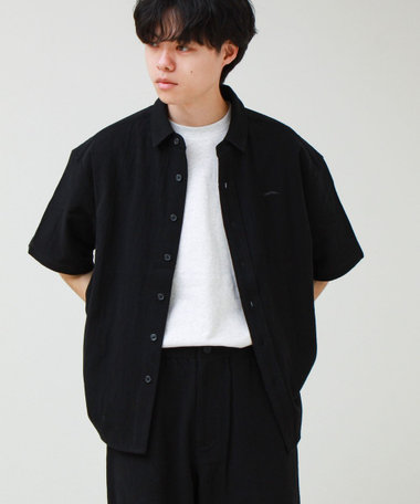 【JACKPURCELL/ジャックパーセル】コットンパナマ半袖シャツ