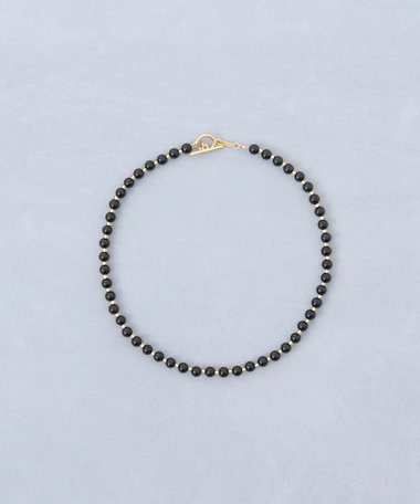 【grâce grace/グラスグラス】ラウンド天然石ネックレス