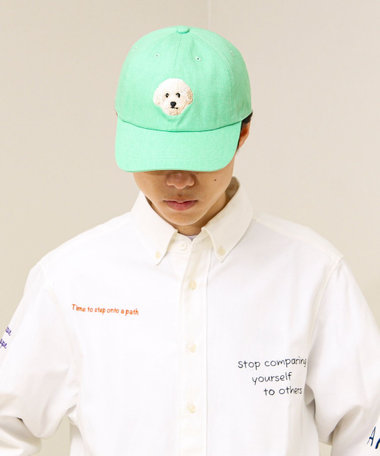 【カラー追加して再登場】WASHED DOG embroidery CAP