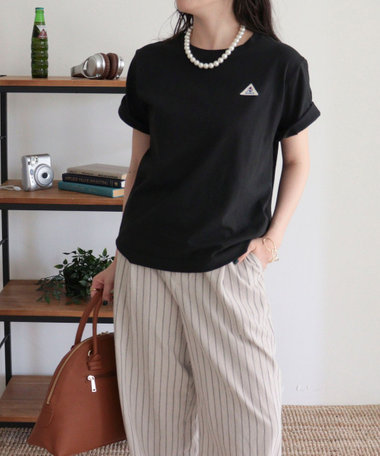 【GEVACO/ゲバコ】リネンバスクTシャツ