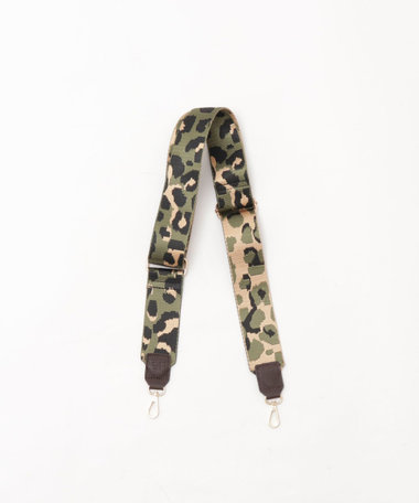 レオパード柄ショルダーストラップ