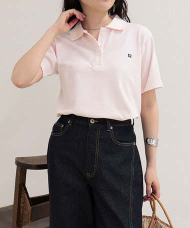 FR刺しゅうCOTTONポロシャツ