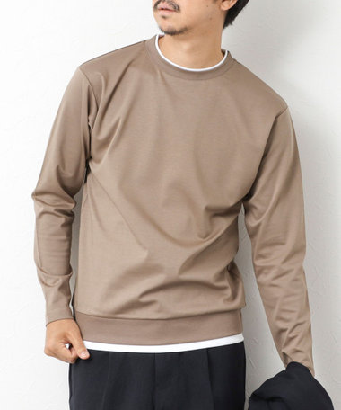 ハイゲージ スーピマコットン ダブルカラーTee 25AW