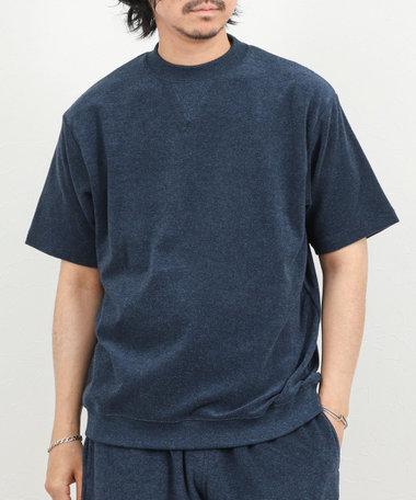 《セットアップ対応》Vガゼット パイルTシャツ 26SS