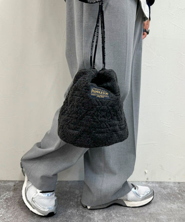 【PENDLETON/ペンドルトン】フリースキルトキンチャクショルダーバック