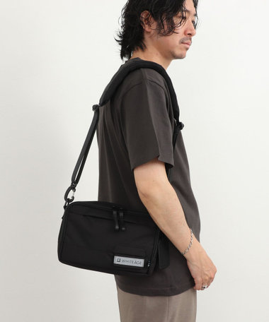 【WHITEAGE/ホワイタージュ】MOD.NAVY Shoulder Bag S